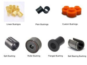 different bushing types