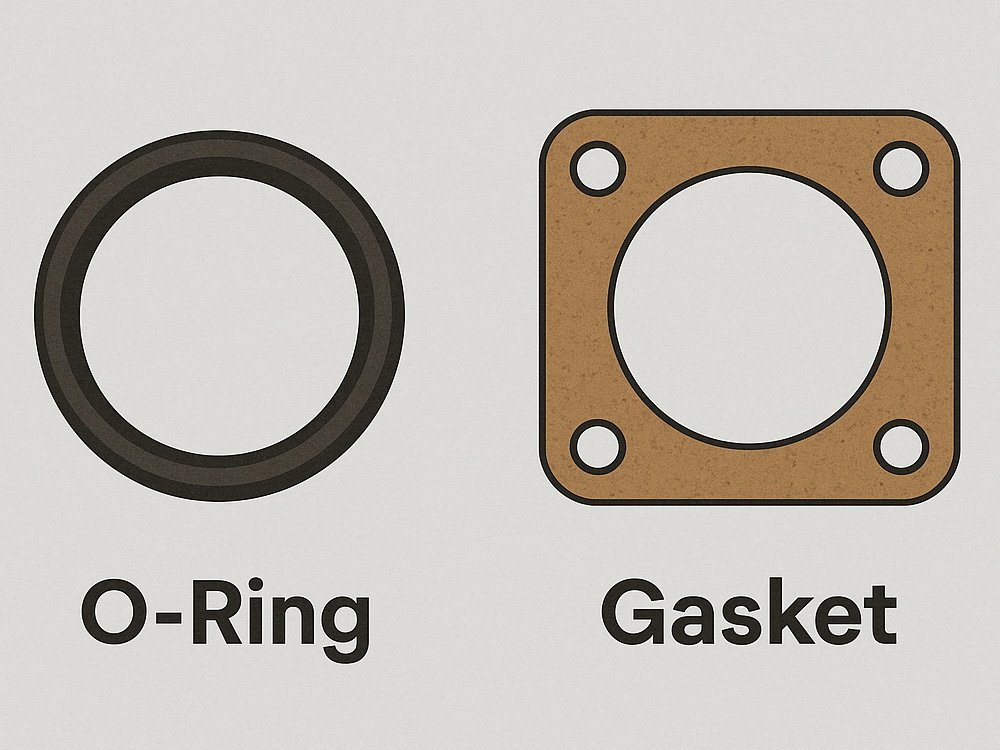 Gasket vs O ring