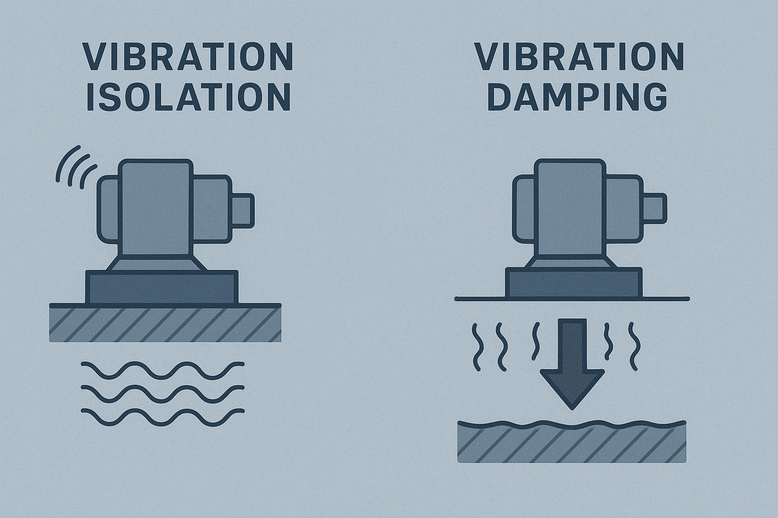 Vibration Isolation and Damping