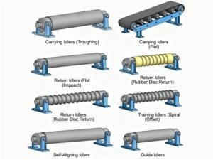 Conveyor Idler Roller Types