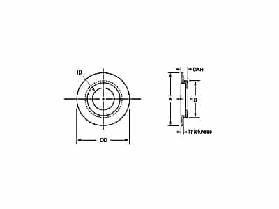 Custom Flange Washer
