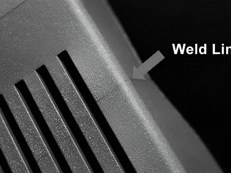 Weld Lines in Automotive Molded Parts