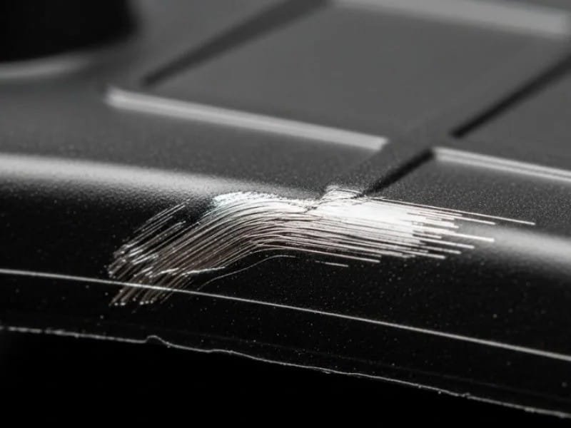 Silver Streaks in Automotive Part Shell