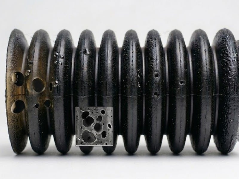 Rubber Bellow Air Bubbles