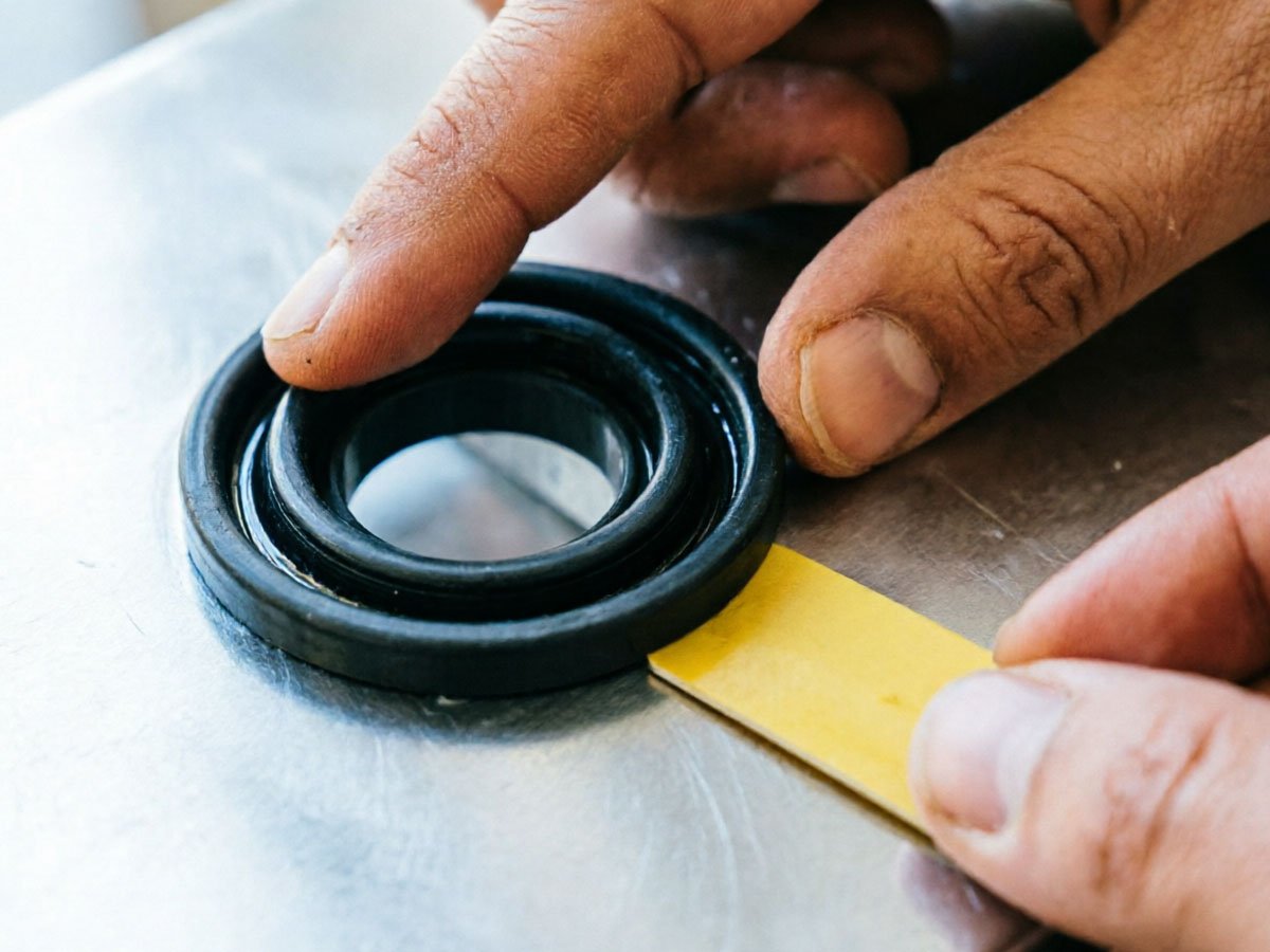 Insert the Rubber Grommet