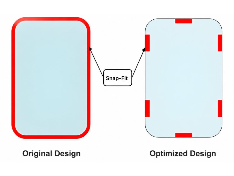 Snap-fit Optimition