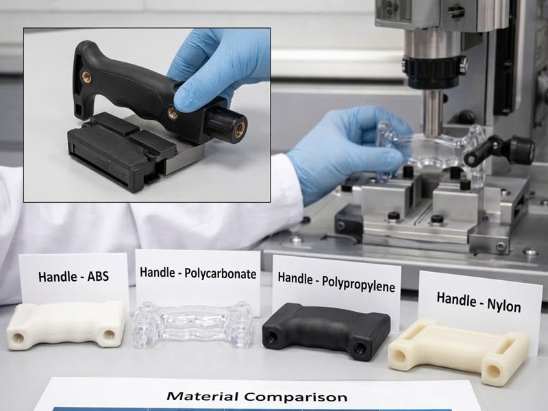 ABS Handle vs Nylon Handle vs Polycarbonate Handle vs PP Handle