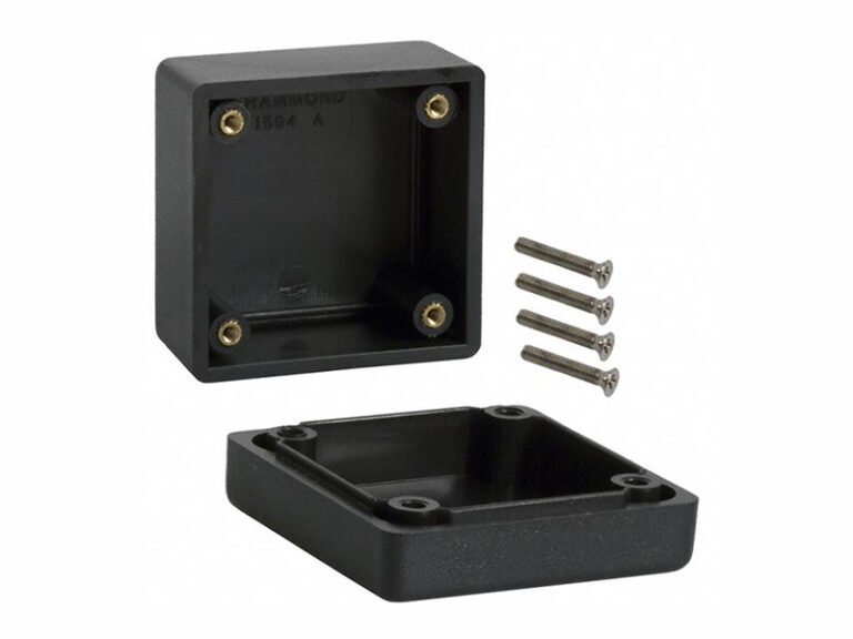 Black Flame Retardant Enclosure